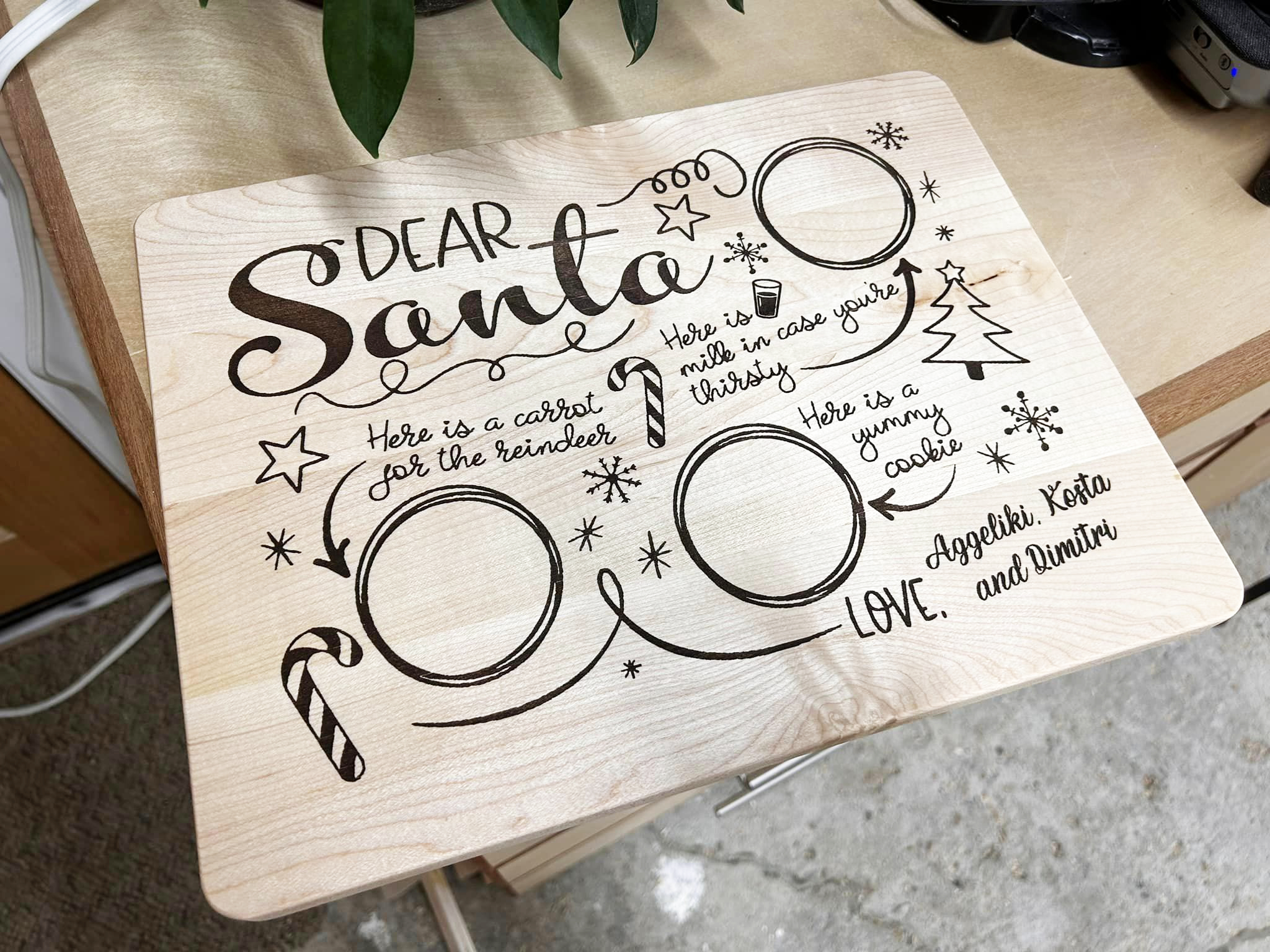 Santa’s board